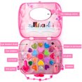 thumbnail image 3 of Juego de maquillaje para niños, juego de simulación, juego de maquillaje de seguridad, juguete para niñas, caja de cosméticos, 3 of 5
