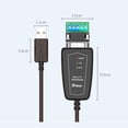 thumbnail image 4 of USB to RS422 or RS485 Serial Port Converter Adapters Cable 600W Anti- Cable Cable Length 0.5m, 4 of 8