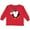 Red, variant on Inktastic Penguin Girl Snowflakes Girls Long Sleeve Toddler T-Shirt
