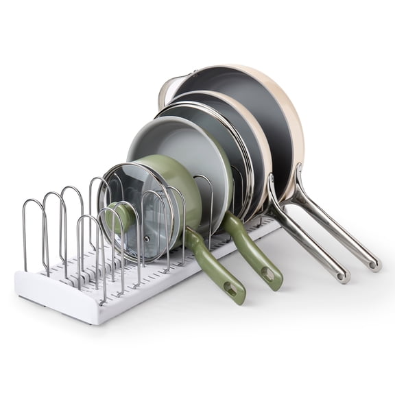 YouCopia® Plastic and Metal StoreMore® Pan & Lid Rack, Premium Edition, Made for Kitchen Organization and Accessibility