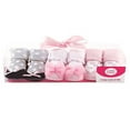 thumbnail image 3 of Luvable Friends Baby Girl Socks Giftset, Pink Gray, 0-9 Months, 3 of 3