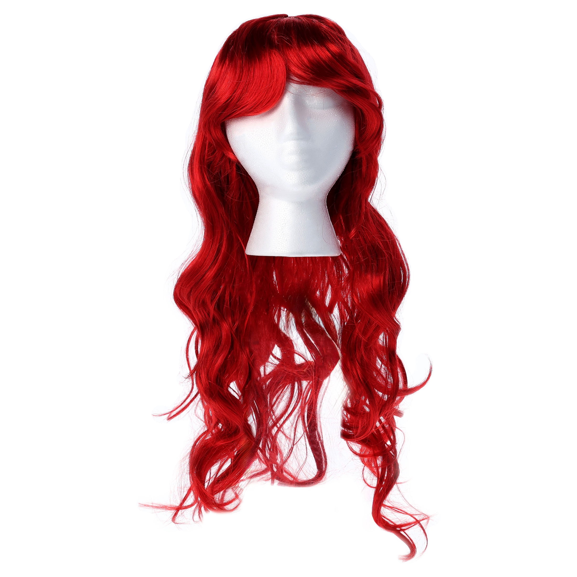 Wavy Wig Costume Accessory for Adults, Red, Halloween by Way To Celebrate