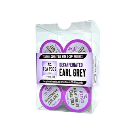 DECAF Earl Grey tea pods K-Cup compatible
