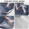 thumbnail image 2 of FORMRS Boys Swim Trunks Quick Dry Mesh Liner Boardshorts Sizes XS-XL, Black Stripes, 2 of 7