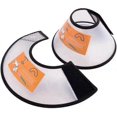 thumbnail image 1 of 2 Pcs of Cat Cone Collar, Adjustable Pet Cone Protective Collar Anti-Bite Lick Wound Cone Healing (M, White), 1 of 5