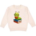 thumbnail image 2 of Inktastic Reading Bookworm Toddler Sweatshirt, 2 of 4