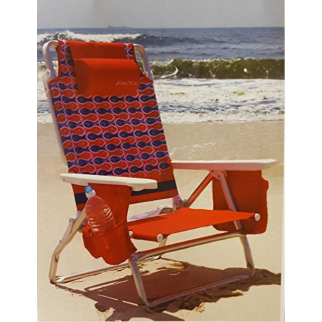 nautica 7 position beach chair