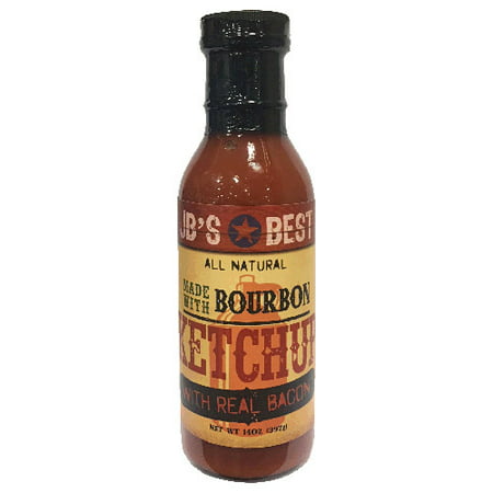 JB's Best All Natural Bourbon-Infused Ketchup - Bacon (14 (Best Ketchup Commercial Ever)