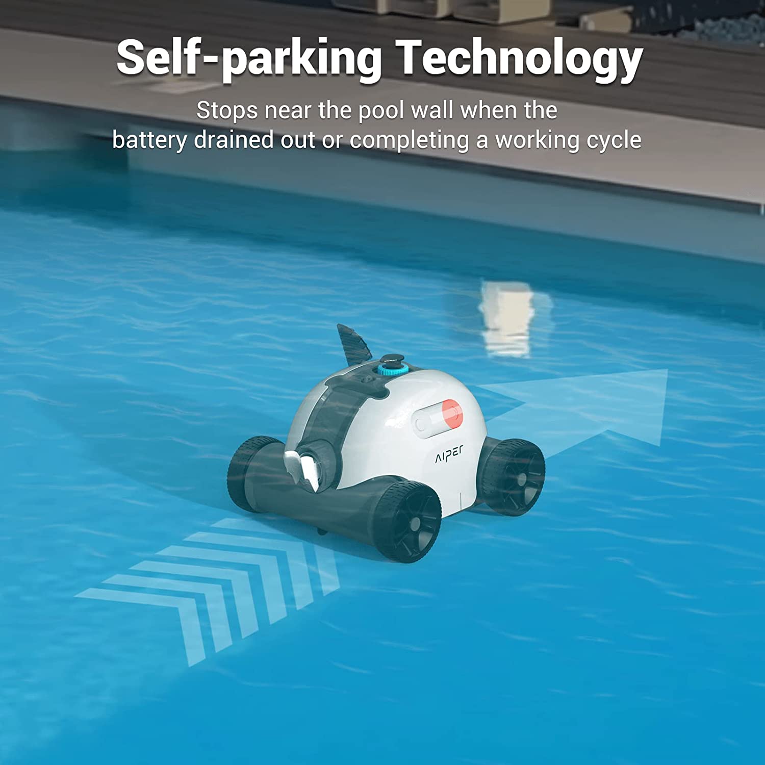 aiper seagull 1000 cordless robotic pool cleaner