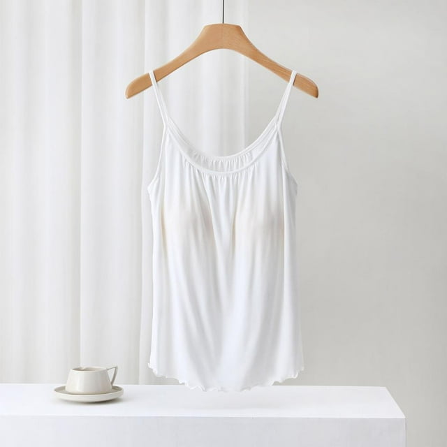 SDNall Blouse Femme Unie Décontractée Mode Col Rond Régulière Sans Manches Vêtements de Nuit Hauts