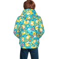 thumbnail image 2 of Psyduck Youth Cartoon Hoodie Fashion Long Sleeve Kids Pullover Coat Casual Hoody Hooded Sweatshirts for Boys Girls, 2 of 8