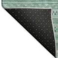 thumbnail image 5 of Addison Rugs Mayfield Premium Machine Washable Transitional Stripes Turquoise Rectangle Rug, 10' X 14' Machine Washable Transitional Stripes Turquoise Oversized Sherpa Throw Blanket, 5 of 7