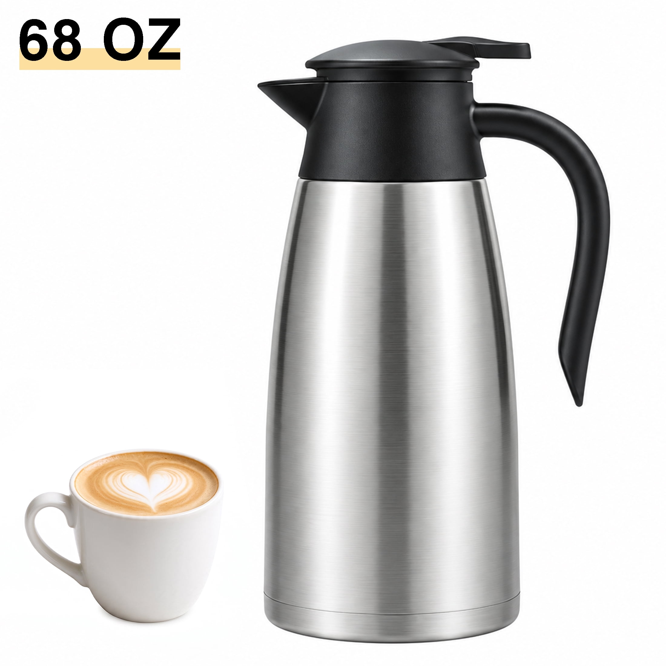 Ozark Trail 16 oz Insulated Stainless Steel Coffee Mug with Cork