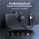 thumbnail image 2 of Scienceny Altavoz Altavoz Receptor compatible con Bluetooth Auricular manos libres Adaptador de accesorios para auriculares de voz para Automoción decorativa y accesorios, 2 of 6