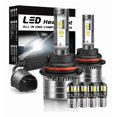 thumbnail image 1 of Applies to 9007 Led Headlight Kit 40000lm for 2003-2009 Hummer H2, 1 of 9
