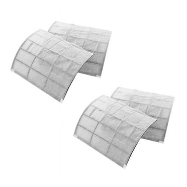 12Pcs Air Conditioning Filters Wind Outlet Cover Self-Adhesion Cuttable Conditioner Purifying Cotton Net 40X35cm