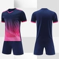 thumbnail image 7 of Amidoa Boys Athletic Shorts Set 2 Piece Quick-dry Performance T-Shirt and Active Elastic Waist Shorts Outfit Blue Size 7, 7 of 7