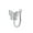 Silver, variant on U-Shaped Nose Clip Cuff Fashion Hoops Cartilag Earrings Nostril Delicate Jewelry -Silver