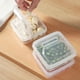 thumbnail image 4 of Dispensador de queso para frigorífico, cajón hermético para frutas, bloque de mantequilla, almacenamiento de cebollas, ajo y condimentos., 4 of 7