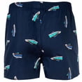 thumbnail image 2 of Happy Shorts Boxers de hombre tejidos - Estilo americano, algodón, estampados Sneaker S (Small), 2 of 3