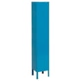 thumbnail image 2 of Nexel Industries IS1817KBL Ready to Assemble Single Tier & 1 Door Locker- Blue - 12 x 18 x 72 in., 2 of 7