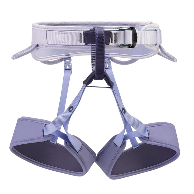Arnés de escalada PETZL Corax LT para mujer, lila, talla grande