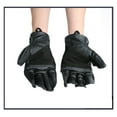 thumbnail image 6 of Outdoor Mountaineering Rappelling Leather Gloves Special For Fitness Training Rappelling Caving Glove Downhill ,Easy to Wear, 6 of 7