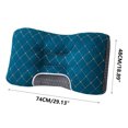 thumbnail image 3 of sruoe Neck Pillows for Pain Relief Sleeping, Cervical Pillows for Bed Queen, Standard Sleep Aid Cooling Pillows, Soft Washable Elasticity Support Household Pillows, 3 of 7
