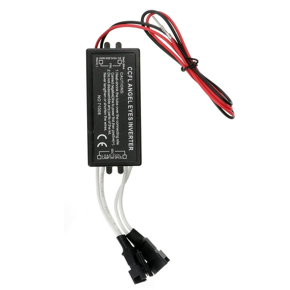 CIMAXIC CCFL Ring Tester with 12V Inverter for Angel Eyes Halo Rings Compatible with Aftermarket Parts,3.31"X1.18"X0.87"