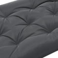 thumbnail image 6 of Yeerswag 59" x 20" x 4" Dark Grey Bench Outdoor Seating Cushion, Waterproof, Machine Washable, 6 of 8