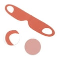 thumbnail image 3 of Unique Bargains 1 Pc Black Ear-hook Eyes Sleep Mask Soft Eye Shade Cover for Rest Orange Small, 3 of 6