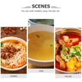 thumbnail image 4 of 1 set of Stainless Steel Fryer Kit Frying Pot Deep Frying Pot Kitchen Handheld Food Tong, 4 of 8