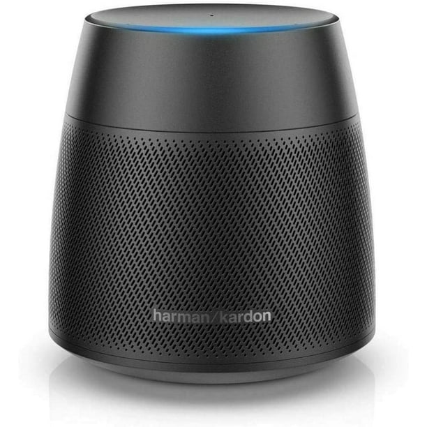 Harman Haut-parleur Bluetooth Kardon Astra avec Assistant Vocal Alexa Amazon Noir