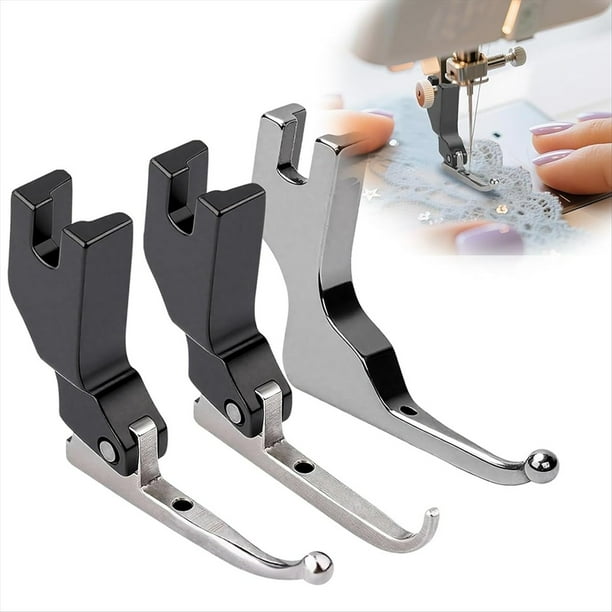 Prensatelas para Lentejuelas P369, Accesorio para Máquina de Coser Telas con Cuentas para Vestidos de Novia, Prensatelas para Coser Cuentas