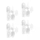thumbnail image 1 of 2x 20x Marcapáginas de Flores Secas Transparentes, Marcador de Página Floral, Pegatinas de Cristalería, Marcapáginas de Flores para Niños 2 piezas, 1 of 8