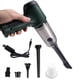 thumbnail image 2 of Mini Aspiradora de Mano Inalámbrica para Coche, Portátil, Recargable, con Extractor de Polvo, Color Verde, 2 of 8
