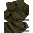 thumbnail image 5 of Women Cropped Puffer Vest Stand Collar Sleeveless Zip Up Padded Gilet Outerwear, 5 of 6