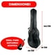 thumbnail image 4 of Funda para Guitarra Acústica Yamaha Acolchada Impermeable, 4 of 4
