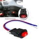 thumbnail image 2 of Interruptor de luces de emergencia para motocicleta, doble intermitente de advertencia, señal de emergencia con 3 cables., 2 of 5