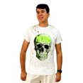thumbnail image 1 of Playera Moda&Pritex Estampado de calavera con piedras, corte slim, tela spandex, 1 of 4