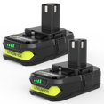 thumbnail image 1 of Batería de repuesto Boetpcr 18V 3600mAh para herramientas Ryobi 18V, 1 of 7