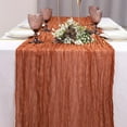 thumbnail image 2 of Navy Blue Cheesecloth Table Runner 3.3ft Long Gauze Table Runner Rustic Wedding Cheese Cloths Decor for Wedding Bridal Baby Shower Birthday Party Wedding Decorations Boho Table Runner, 2 of 5