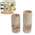 thumbnail image 4 of Candle Holder, Tealight Candle Holder 2Pcs Home Decoration MDF For Christmas For Weddings For Birthday Parties ANGGREK No, 4 of 8
