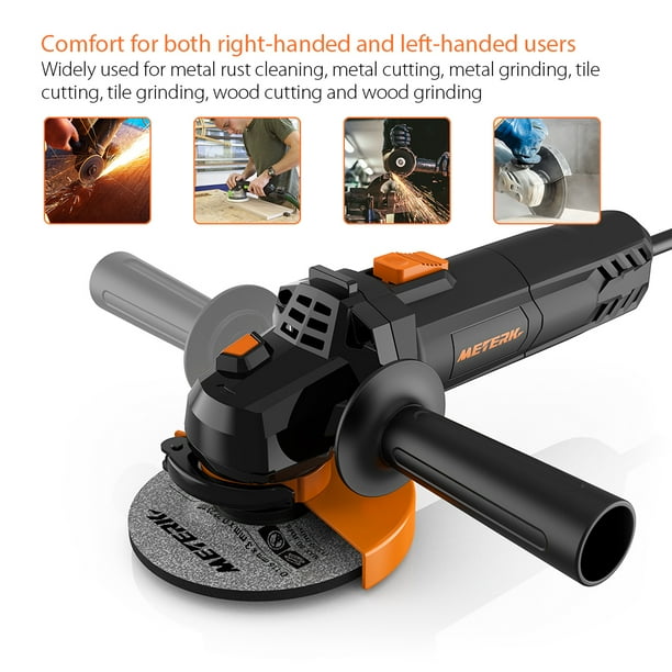Left handed sale grinder
