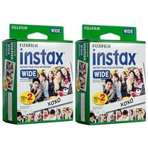 Fujifilm Instax Wide Instant Color Film, 40 Count