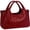 Red, variant on Women's Genuine Leather Satchel Bag, Large Capacity Work Tote Handbag, Light Brown, 1pc