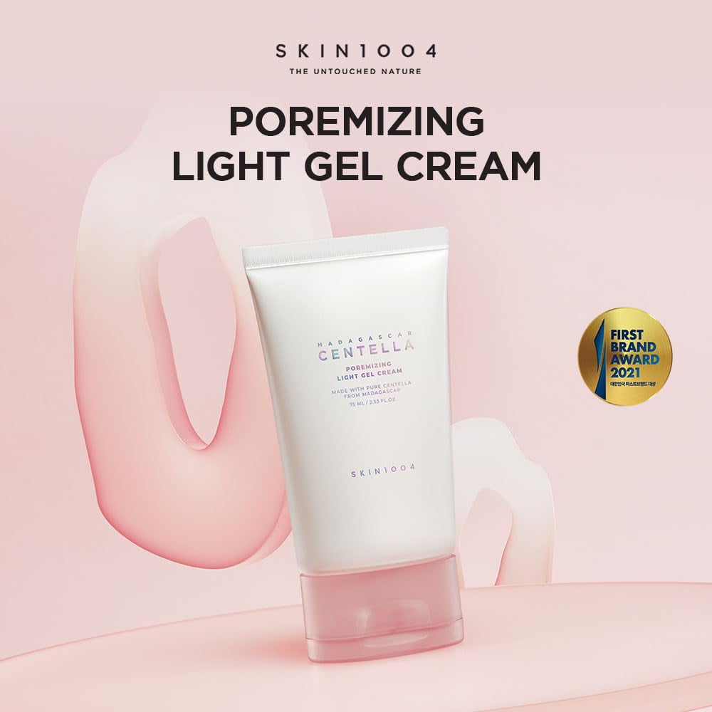 SKIN1004 Madagascar Centella Pore Care Set – Deep Cleansing Foam (125ml) & Poremizing Light Gel Cream (75ml) | Korean Skincare Duo for Smooth, Refreshed-Looking Skin