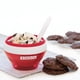 thumbnail image 5 of ZOKU Máquina para hacer helados, tazón compacto para preparar y servir con núcleo de congelador de acero inoxidable que crea un servicio suave, yogur helado, helado y más en minutos, sin BPA, rojo, 5 of 5