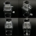 thumbnail image 3 of Manual Ice Block Breaking Crusher Snow Portable Mini Snow Cone Machine Dining Kitchen Blender Party Camping Picnic Cold Beverage Shaver Clear, 3 of 8