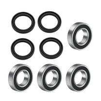 M MATI 2 Set Front Wheel Bearings & Seals Kit for Kawasaki Mule 2010 2020 2030 2500 2510 2520 3000 3010 3020 4010